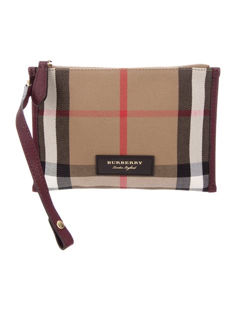 burberry wristlet bag|burberry wallets women.